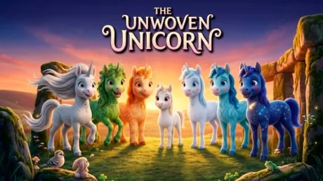 Portada de The Unwoven Unicorn