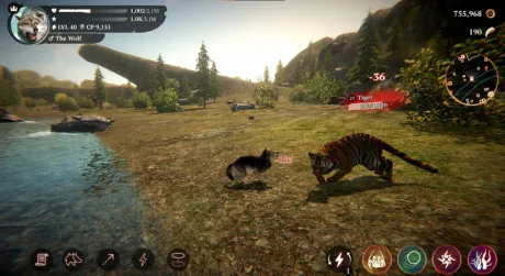 Captura de The Wolf