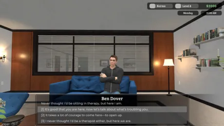 Captura de Therapy Simulator