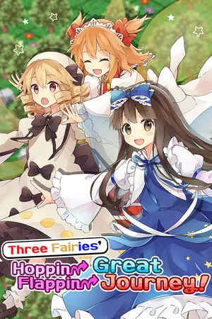 Portada de Three Fairies' Hoppin' Flappin' Great Journey!