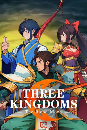 Portada de Three Kingdoms: The Blood Moon