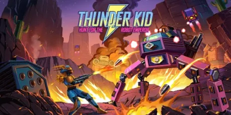 Portada de Thunder Kid: Hunt for the Robot Emperor