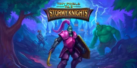 Portada de Tiny Pixels Vol. 2 - Stormy Knights