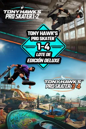 Portada de Tony Hawk's Pro Skater 1 - 4 - Lote de Edición Deluxe