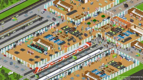 Captura de Train Station Simulator