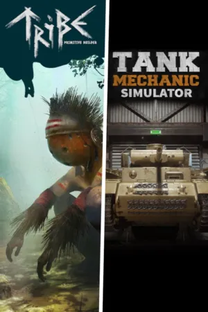 Portada de Tribe: Primitive Builder & Tank Mechanic Simulator