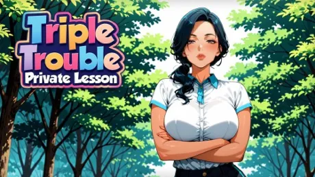 Portada de Triple Trouble: Private Lesson