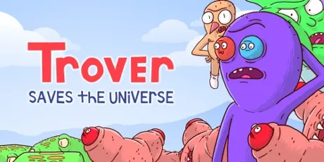 Portada de Trover Saves the Universe