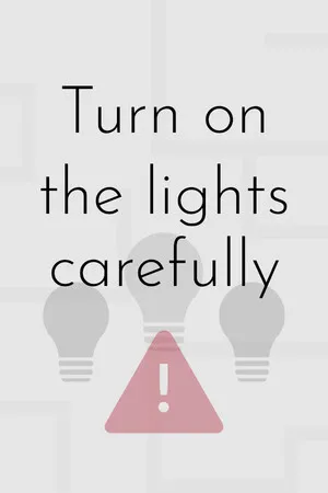 Portada de Turn on the lights carefully