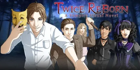 Portada de Twice Reborn: A Vampire Visual Novel