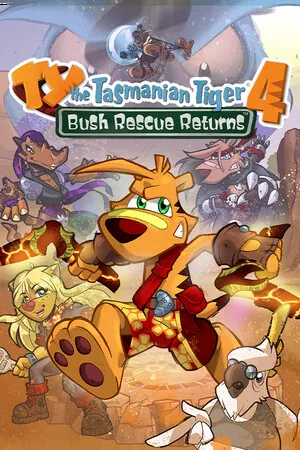Portada de TY the Tasmanian Tiger 4