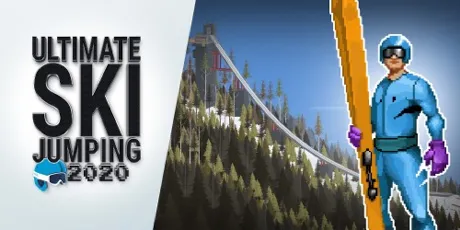 Portada de Ultimate Ski Jumping 2020