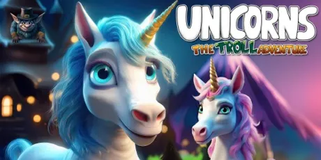 Portada de Unicorns - The Troll Adventure