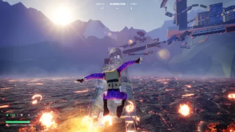 Captura de Up or Lava!