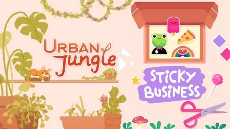 Portada de Urban Jungle + Sticky Business