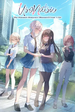 Portada de UsoNatsu ~The Summer Romance Bloomed From A Lie~