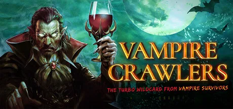 Portada de Vampire Crawlers: The Turbo Wildcard from Vampire Survivors