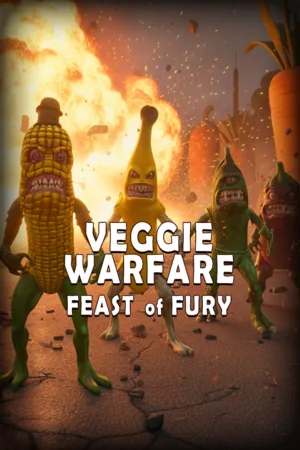 Portada de Veggie Warfare – Feast of Fury