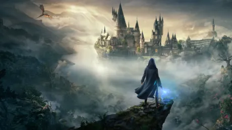 Portada de Versión de Hogwarts Legacy para PS4