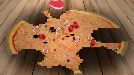 Captura de Vida En Una Pizza
