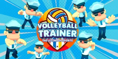 Portada de Volleyball Trainer: The Legend of Sports