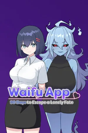 Portada de Waifu App: 90 Days to Escape a Lonely Fate