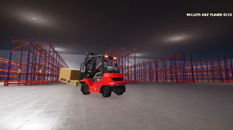 Captura de Warehouse Simulator: Forklift Driver