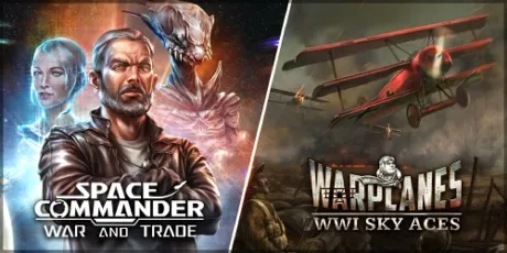 Portada de Warplanes: WW1 + Space Commander Bundle