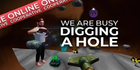 Portada de We Are Busy Digging A Hole