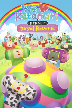 Portada de We Love Katamari REROLL+ Royal Reverie