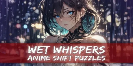 Portada de Wet Whispers - Anime Shift Puzzles