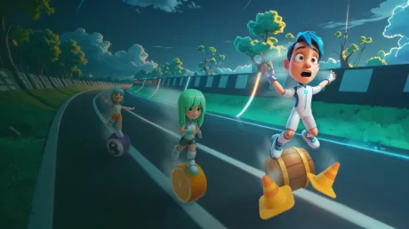 Portada de Wheel Riders
