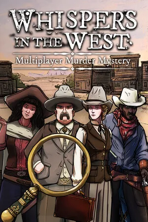 Portada de Whispers in the West - Co-op Murder Mystery