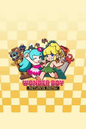 Portada de Wonder Boy Returns Remix