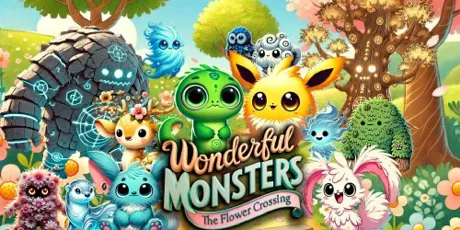 Portada de Wonderful Monsters: The Flower Crossing