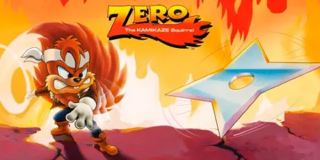 Portada de Zero the Kamikaze Squirrel