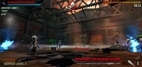 Captura de Zombie Playground